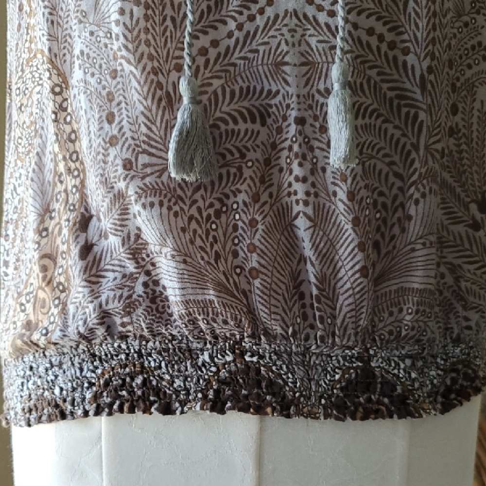 Sonoma Women's Sleeveless Tie-Front Top - Picture 4 of 6